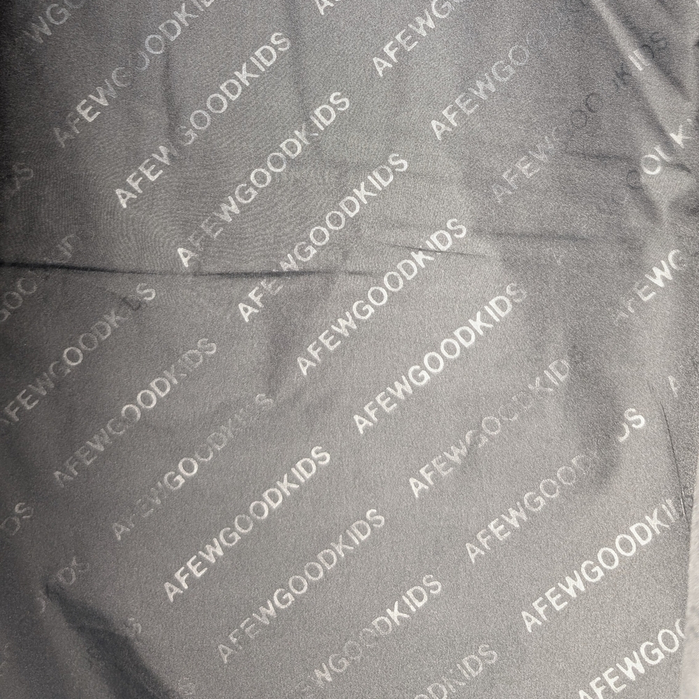 A Few Good Kids AFGK Logo Puffer Jacket Black M Streetwear Hip Hop Authentic - Picture 10 of 10